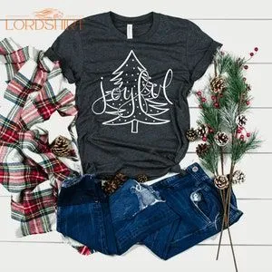 Christmas T Shirt Joy T Shirt Womens T Shirt For Christmas