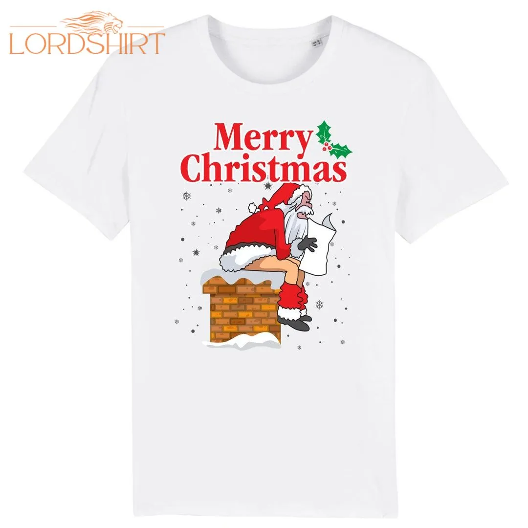 Christmas T Shirt Pere Noel Humor Unisexe