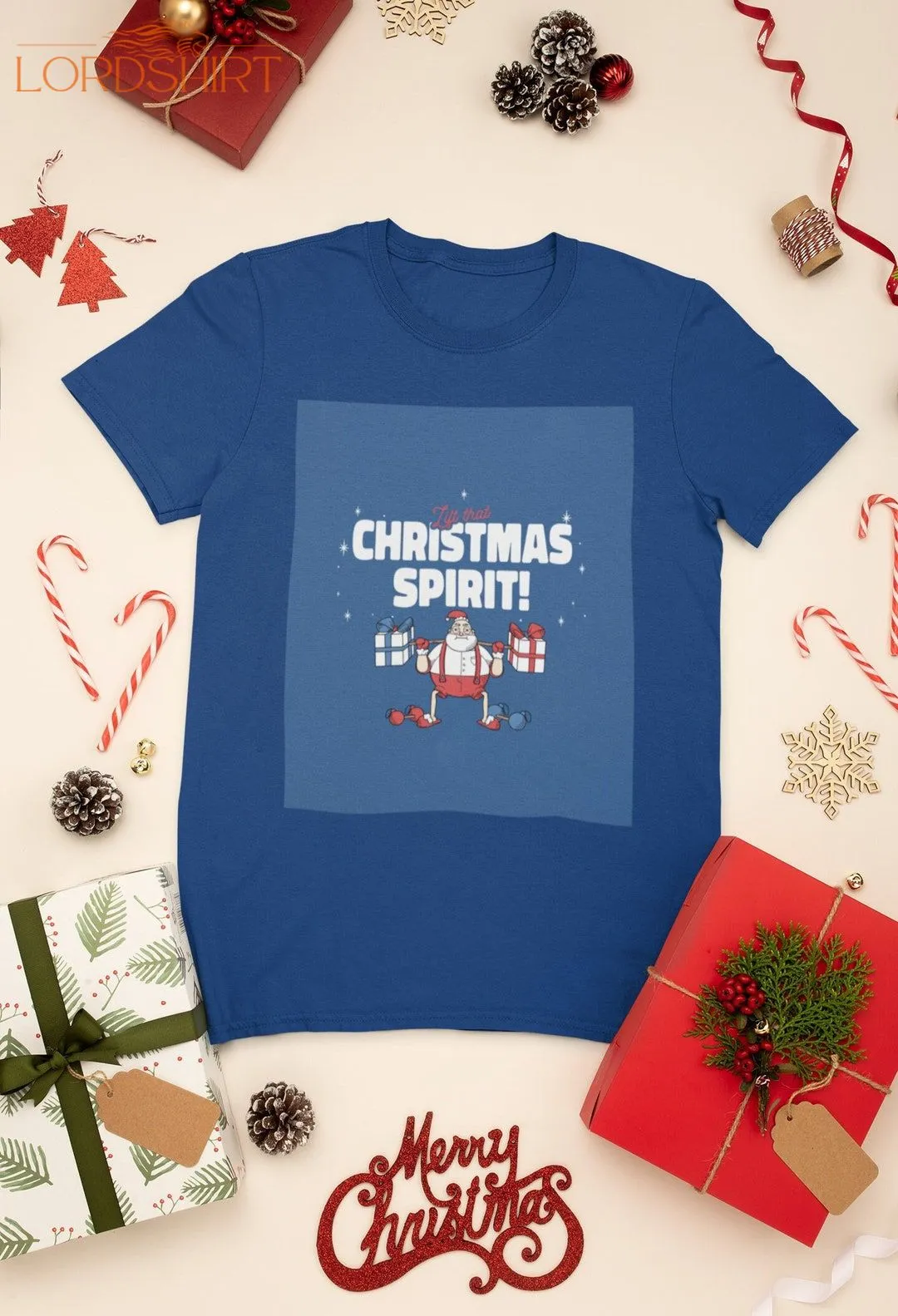 Christmas T-shirt Unisex Sports Gym