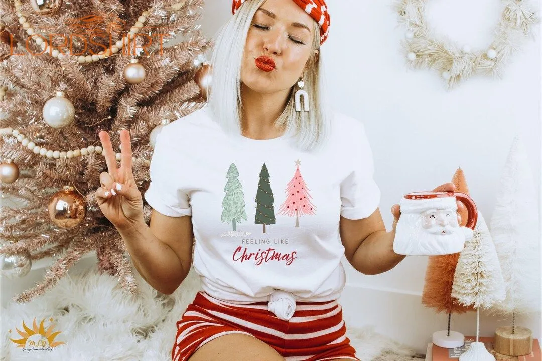 Christmas T-shirt Women And Men Christmas Clothing