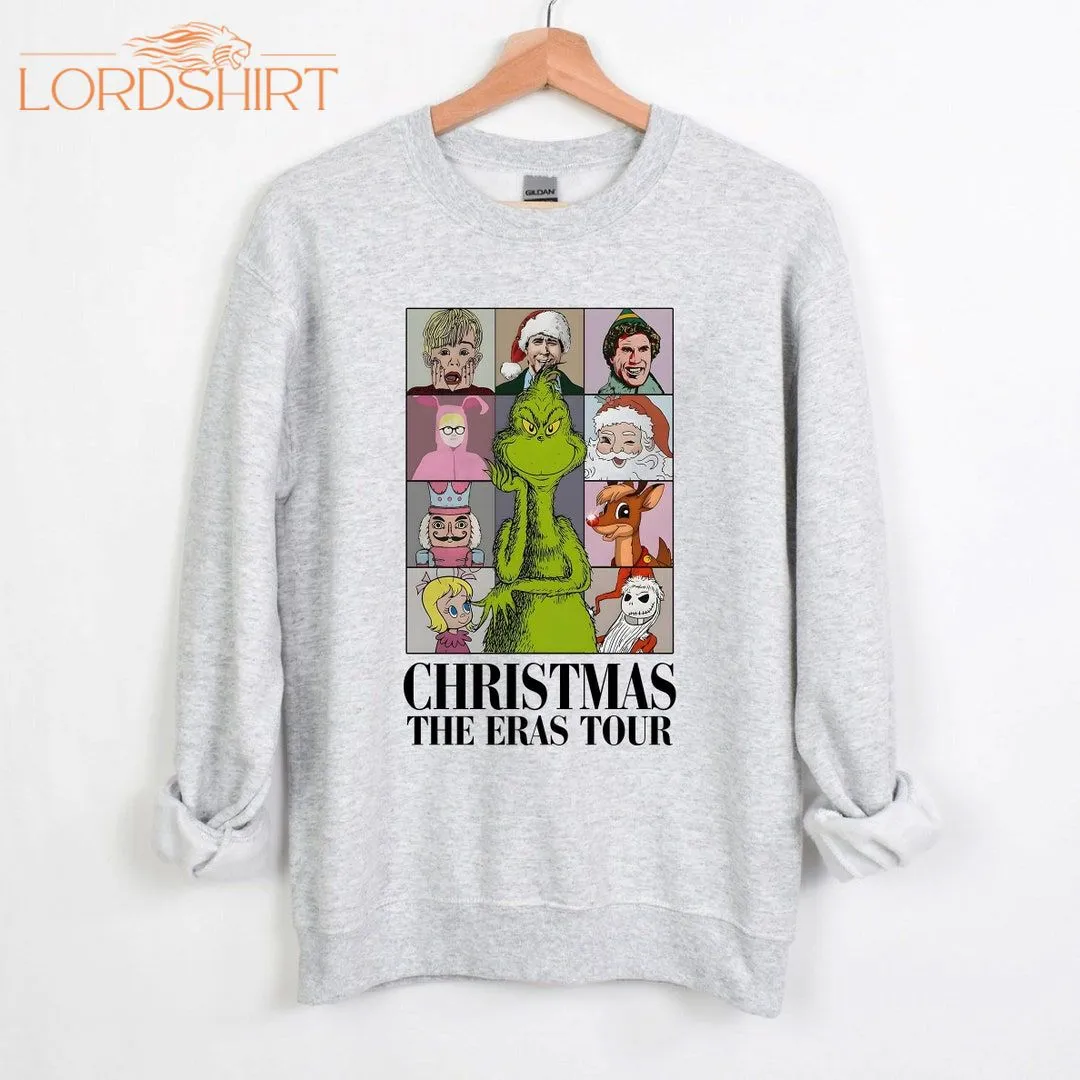 Christmas The Eras Tour Christmas Sweatshirt The Grinch