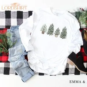 Christmas Tree Shirt Christmas Shirts For Women Long Sleeve