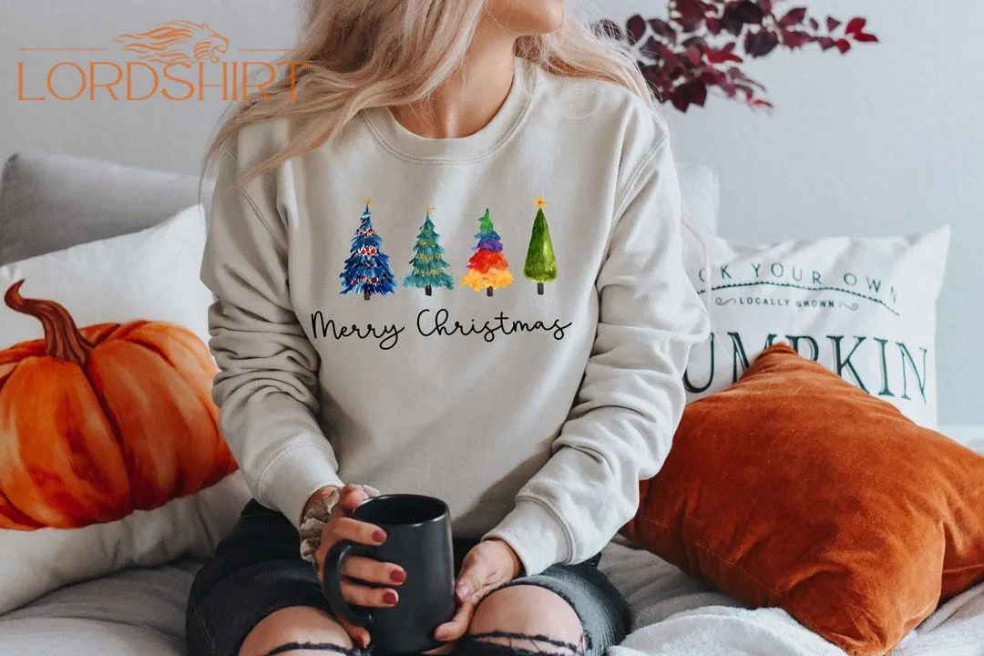 Christmas Tree Sweatshirt Christmas Sweatshirt Cute