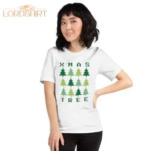 Christmas Tree Tshirt Winter Holiday Gift Merry Christmas