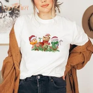 Christmas Tshirt Cats Christmas Cats Winter Shirt Boho