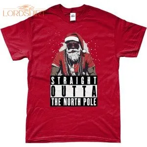 Christmas Tshirt Funny Tshirt Retro Christmas Shirt Santa