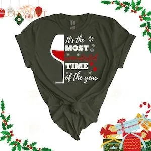 Christmas Tshirt Pun Funny Quote It's The Most