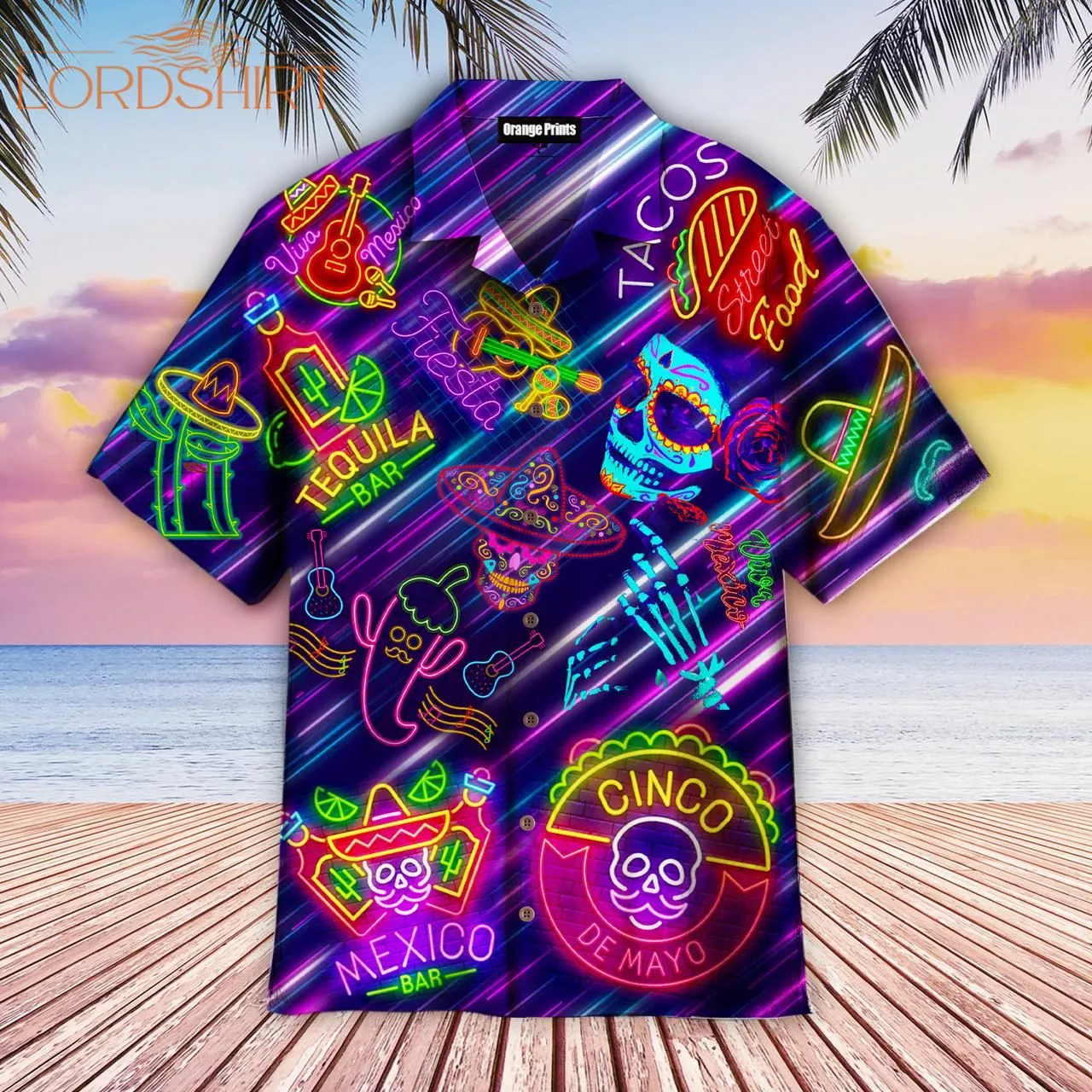 Cinco De Mayo Mexican Party Aloha Hawaiian Shirt