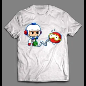 Classic Arcade Game Doug Cartoon Shirt