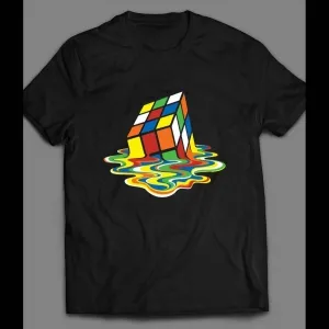 Classic Rubiks Cube Melting Art Shirt