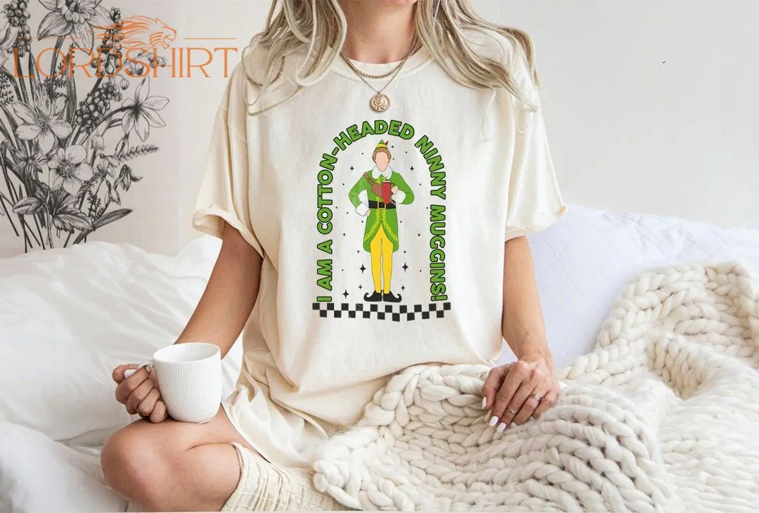 Comfort Colors Buddy Elf OMG Santa I Know Him Shirt Buddy