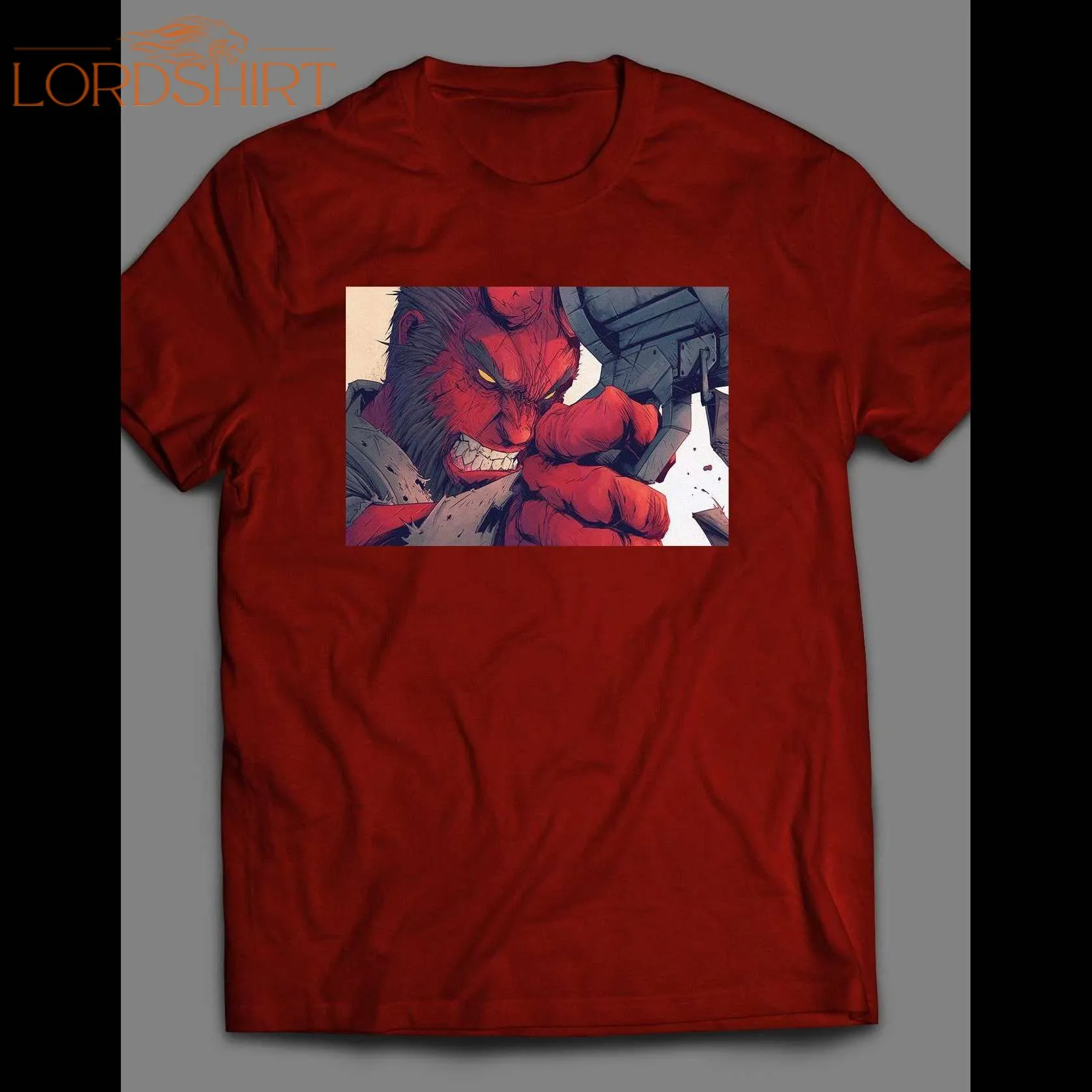 Comic Book Art Hellboy Shirt