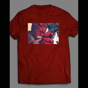 Comic Book Art Hellboy Shirt