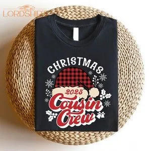 Cousin Crew Shirt Family Matching Shirts Xmas Gift For