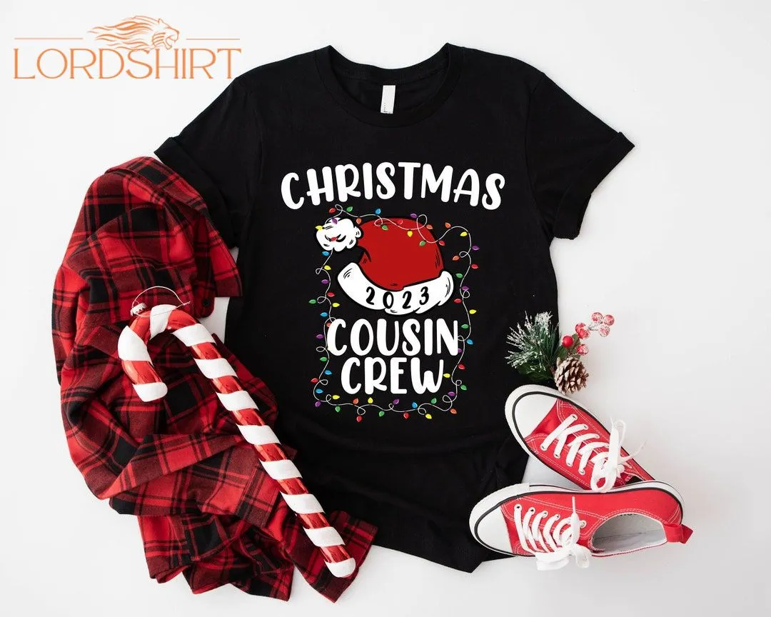 Cousins Crew Christmas Shirts 2023 Matching Cousins Christmas