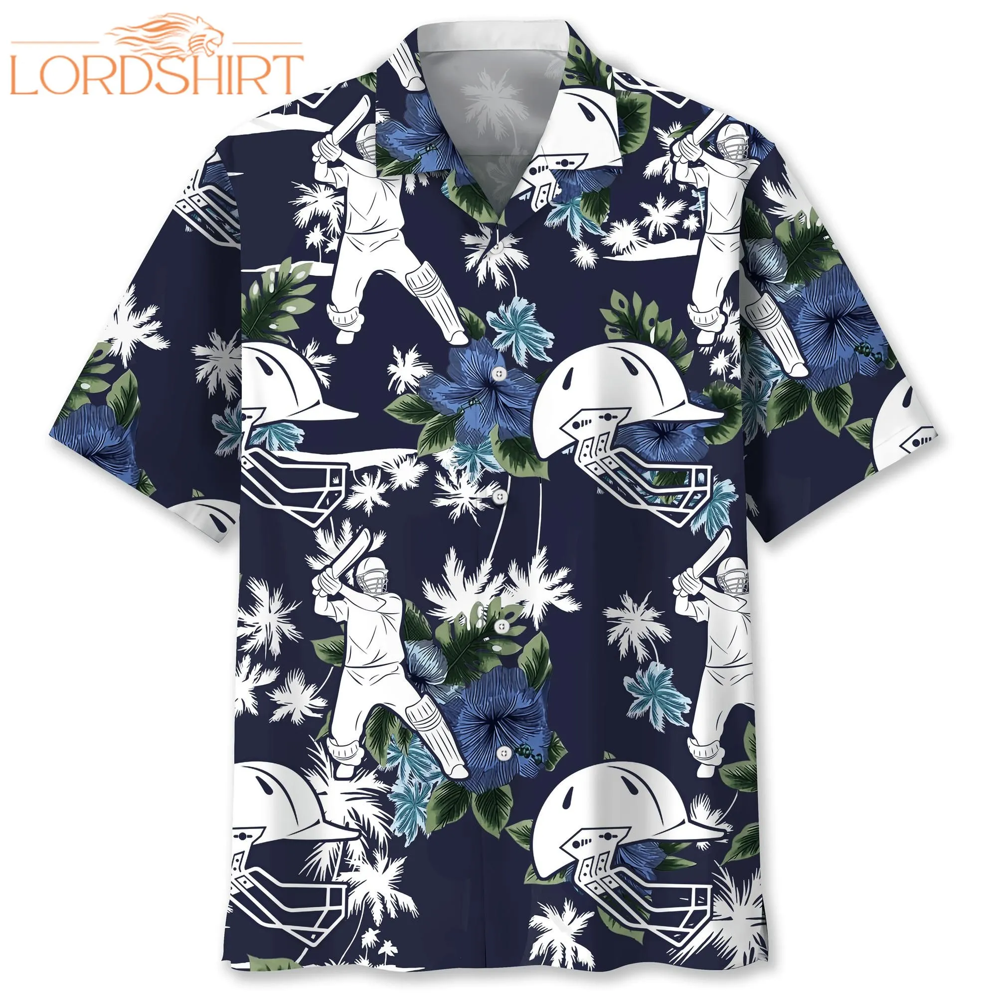 Cricket Blue Nature Hawaiian Shirt