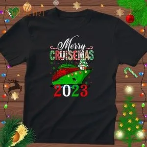 Cruising Lover Tshirt Merry Cruisemas 2023 Family Christmas