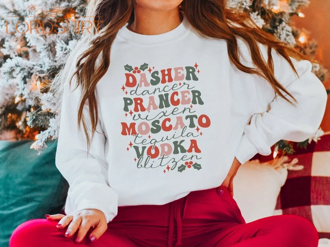 Dasher Dancer Prancer Vixen Moscato Vodka Tequila Blitzen