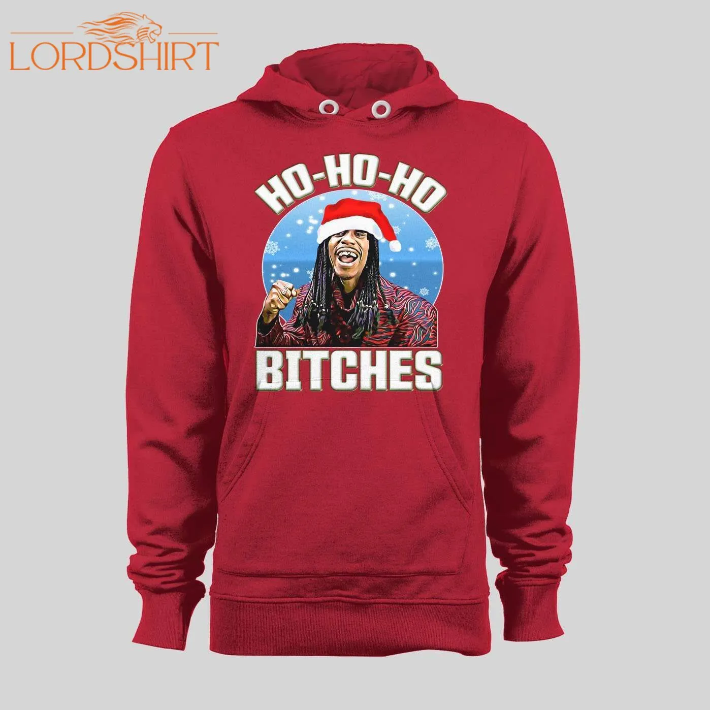 Dave Chappelle Ho Ho Ho Bitches Rick James Parody Holiday Hoodie / Sweatshirt