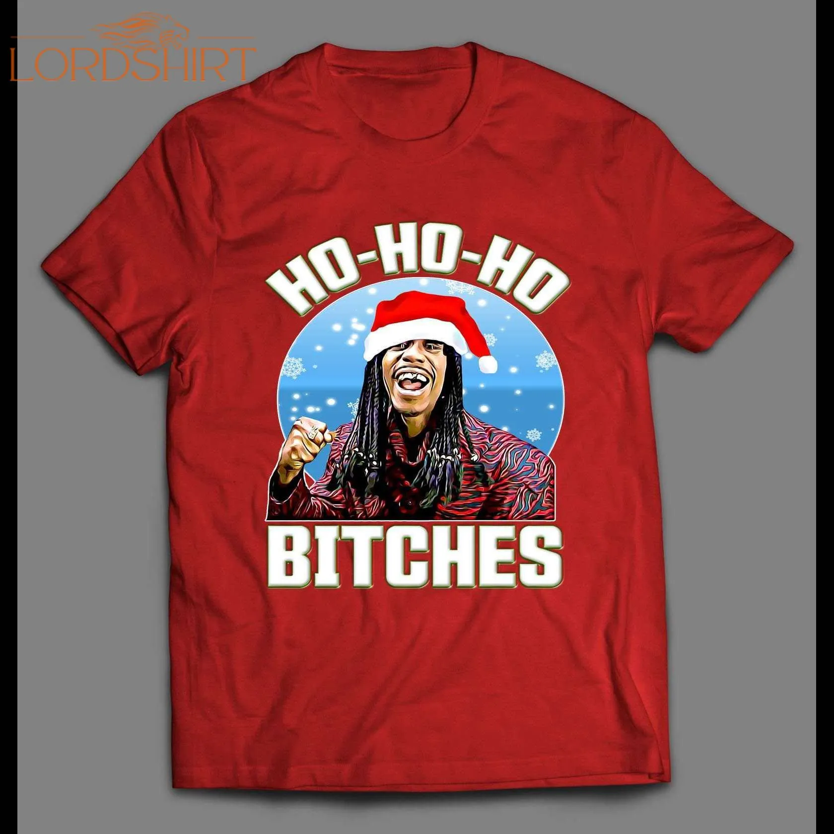 Dave Chappelle Ho Ho Ho Bitches Rick James Parody Holiday Shirt