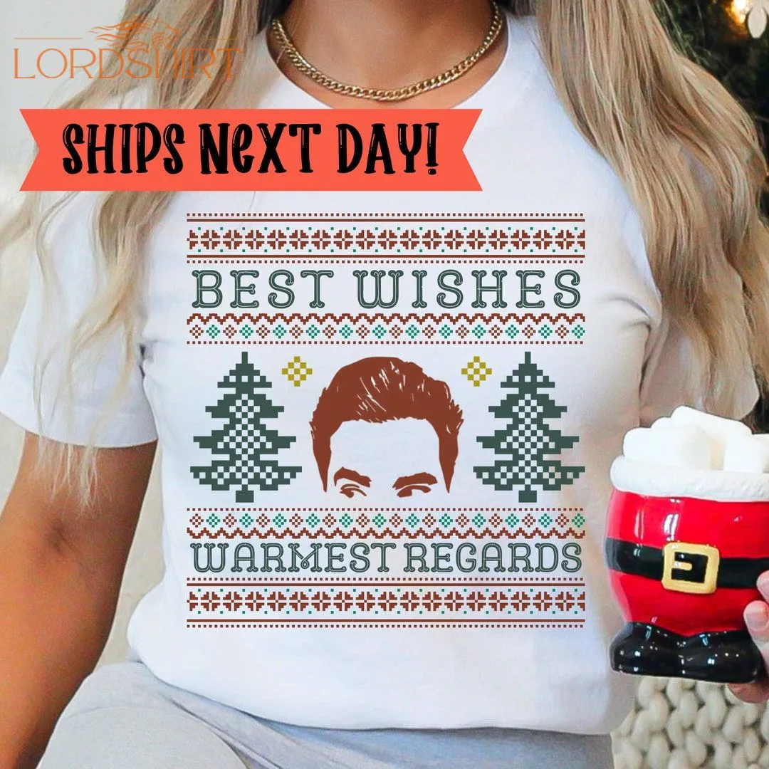 David Rose Christmas Tshirt Next Day Shipping Holiday