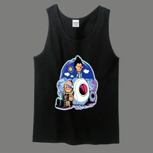 Dbgkz Peanuts Villains And Heroes Funny Parody Quality Tank Top