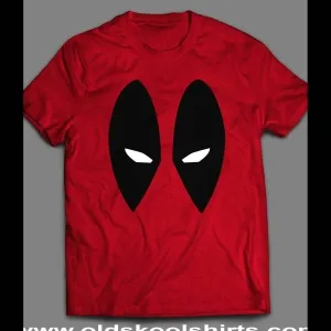 Deadpool Merc Eyes Custom Comic Book Art Shirt