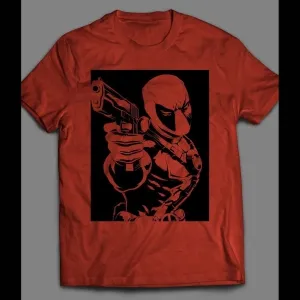 Deadpool Portrait *oldskool Shirt*