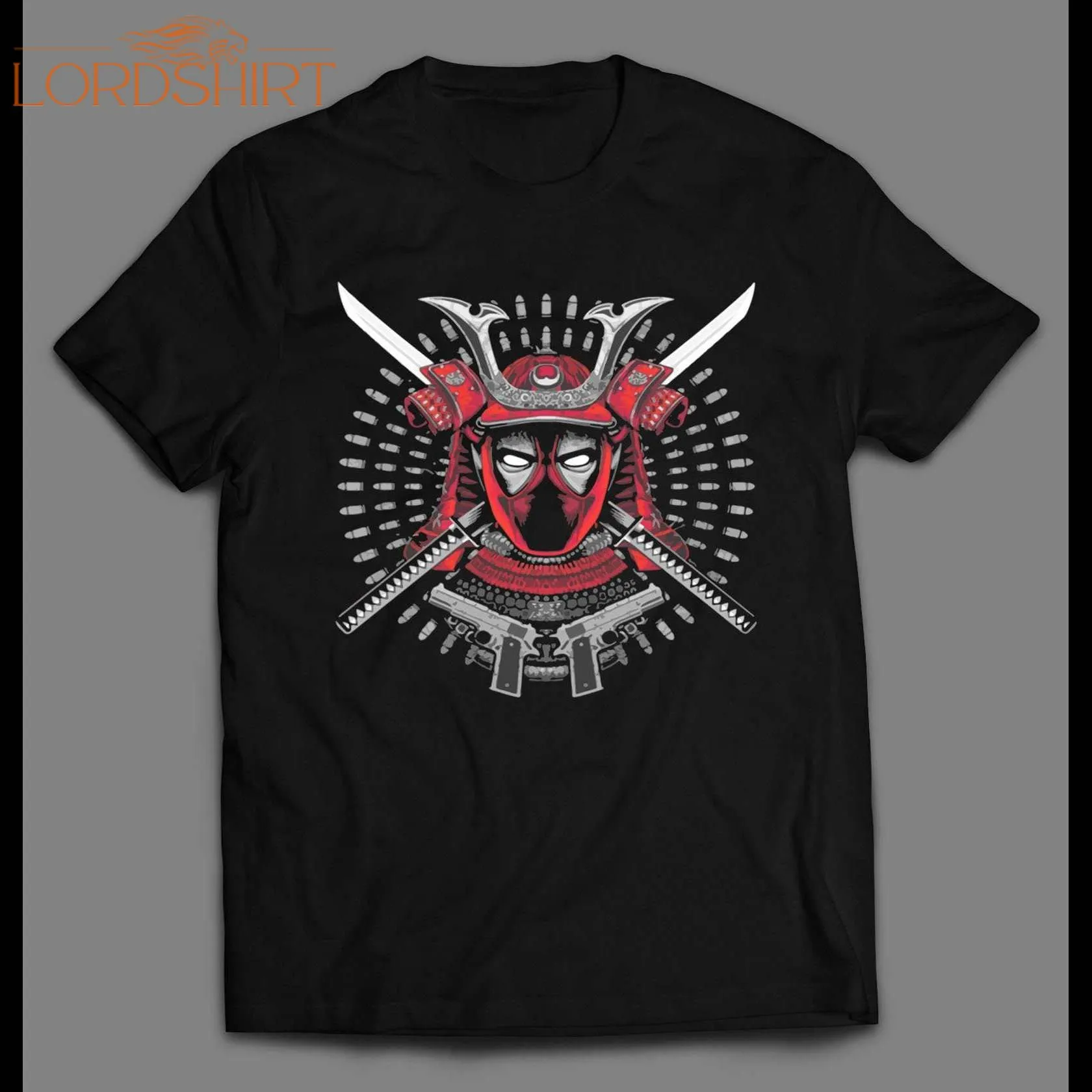 Deadpool Samurai Custom Art High Quality Shirt