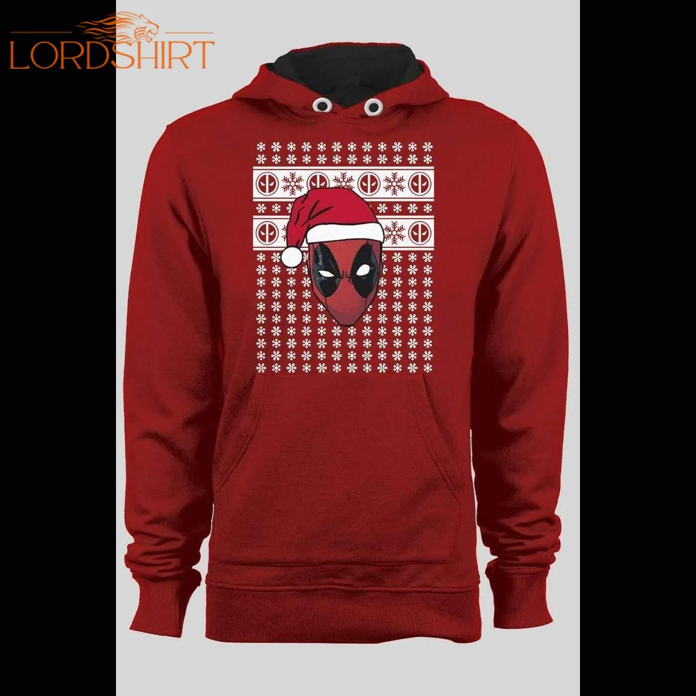 Deadpool Santa Christmas Ugly Sweatshirt Hoodie