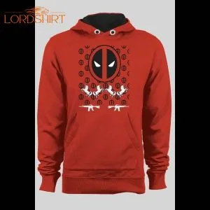 Deadpool Ugly Christmas Sweatshirt Style Hoodie