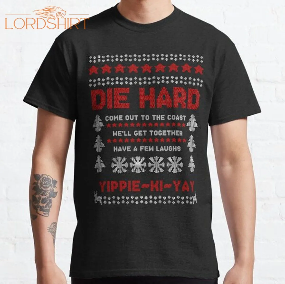 Die Hard 2018 Christmas Jumper Classic .jpg T-shirt