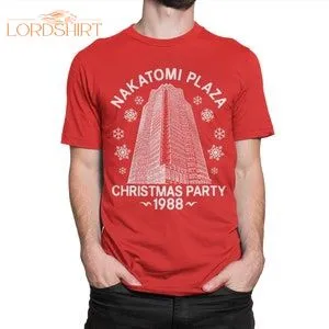 Die Hard Nakatomi Plaza Christmas Party T-shirt Funny Xmas