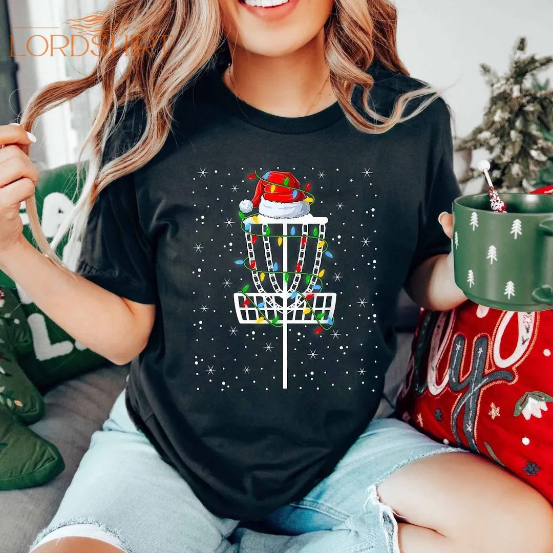 Disc Golf Christmas T-shirt Disc Golf Christmas Sweatshirt