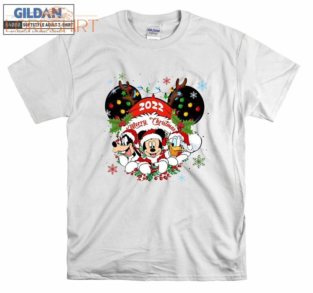 Disney Merry Christmas Mouse Ear Merry T Shirt Hoodie Hoody