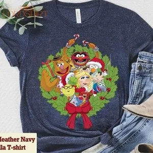 Disney The Muppets Show Characters Group Wreath Christmas