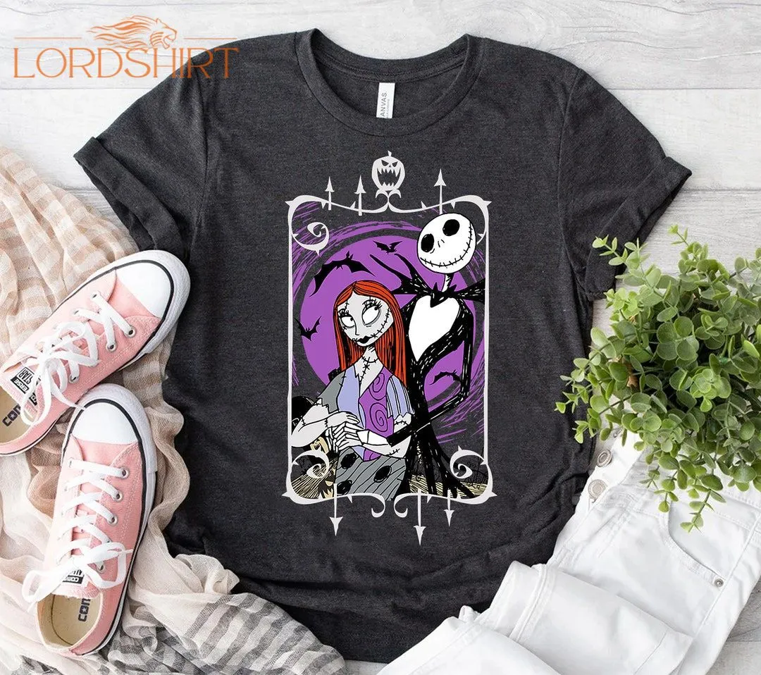 Disney The Nightmare Before Christmas Jack And Sally T-shirt