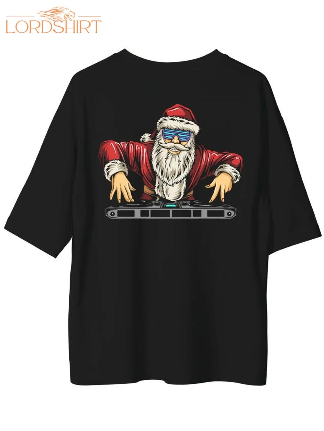 Dj Santa Tshirt Christmas Tshirt Xmas Tshirt Funny Tshirt