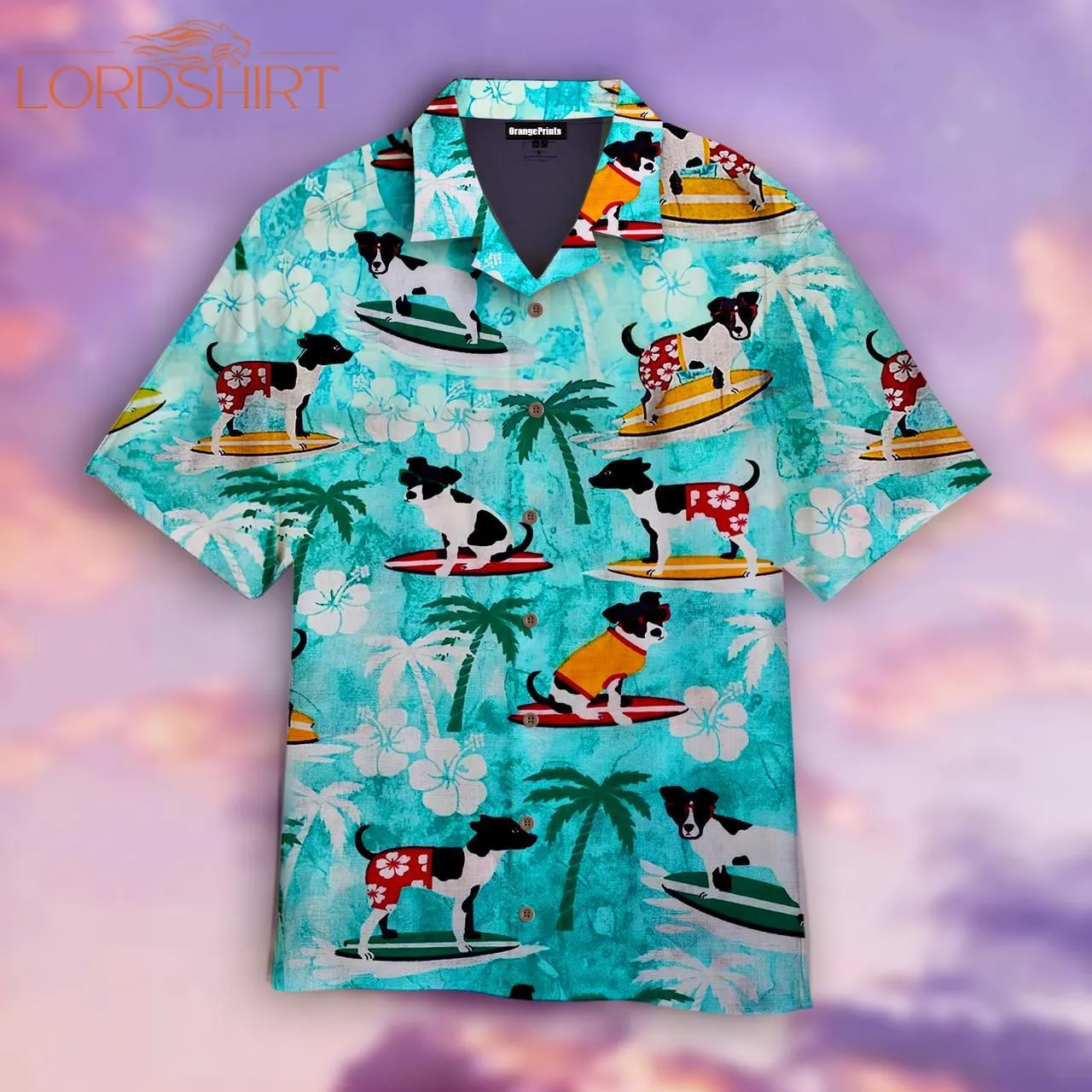 Dogs Aloha Hawaiian Shirt