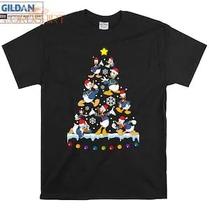 Donald Duck Disney Christmas T-shirt Hoody Kids Child Tote Bag