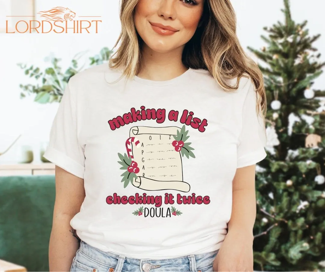 Doula Christmas Shirt Birth Doula Christmas Tshirt