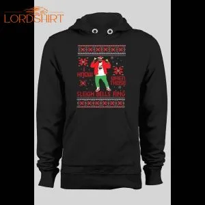 Drake Hotline Bling Parody Ugly Christmas Sweatshirt Design Winter Pull Over Hoodie