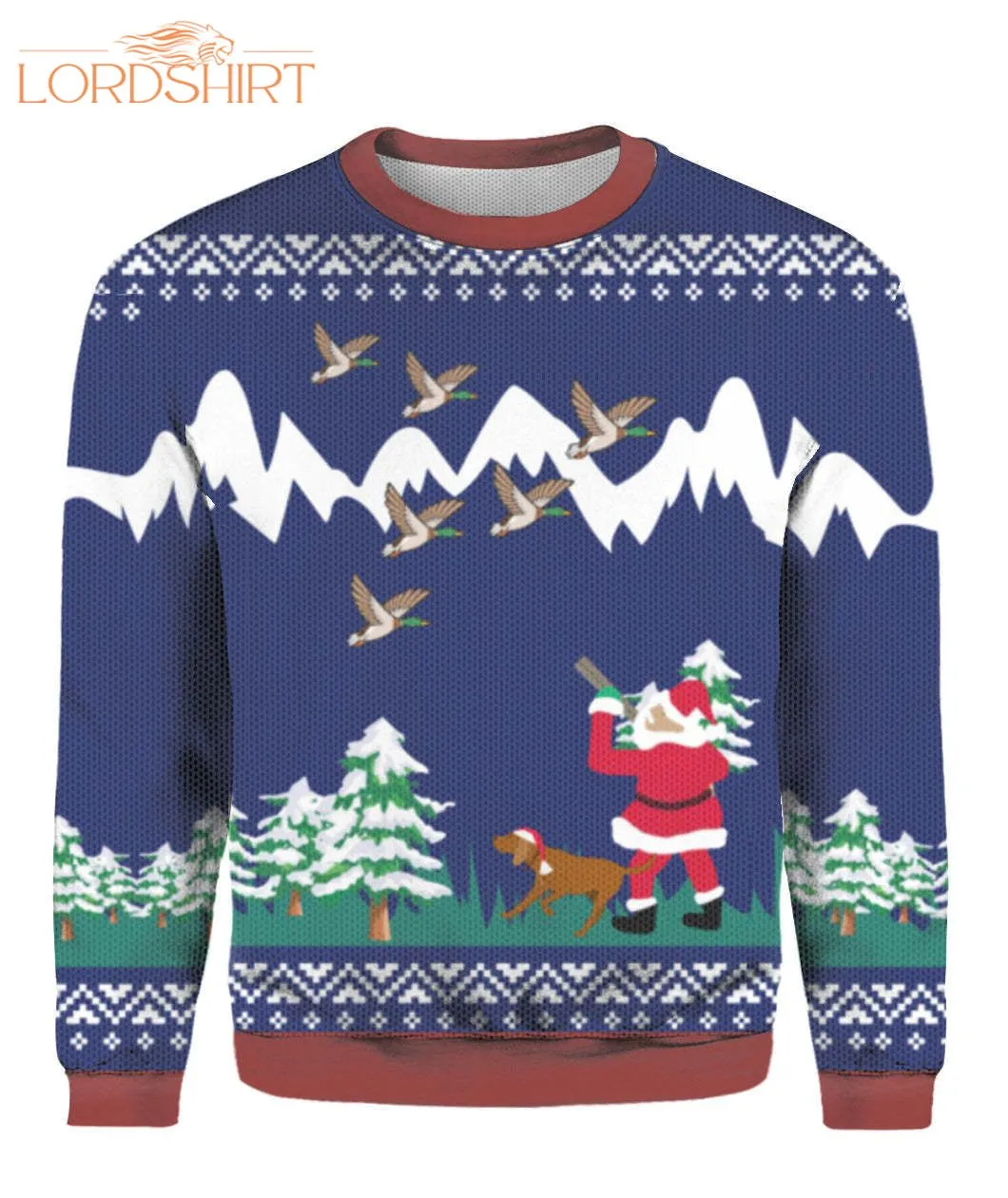 Duck Hunting Christmas Ugly Christmas Sweater