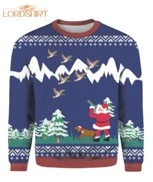 Duck Hunting Christmas Ugly Christmas Sweater