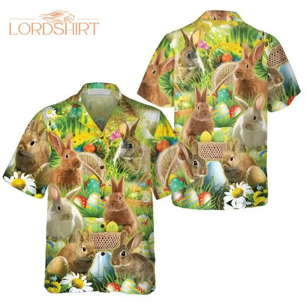 Easter Bunnies Hawaiian Shirt