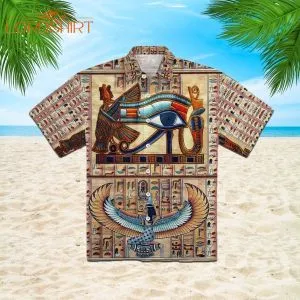 Egyptian Eye Of Horus God Hawaiian Shirt