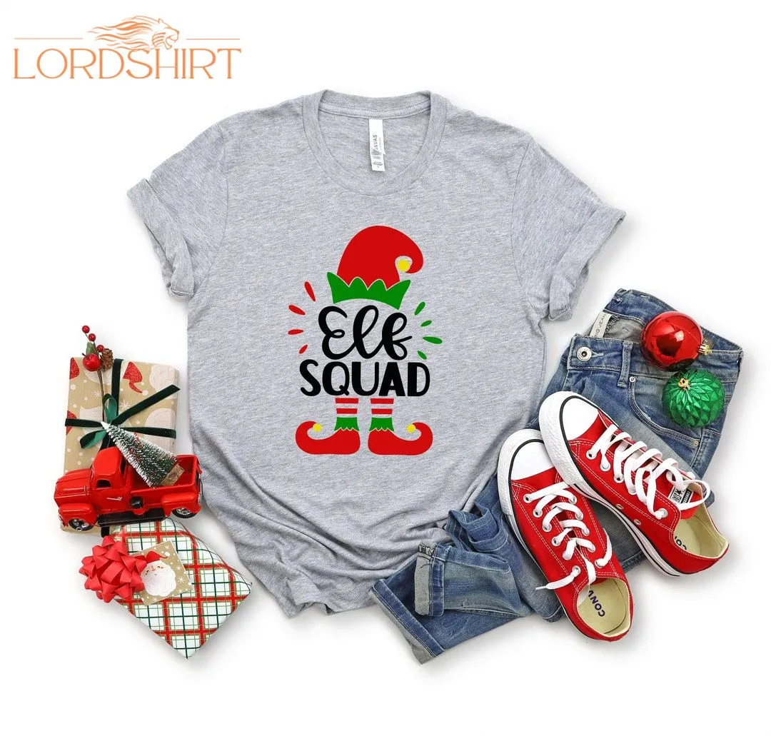 Elf Squad Shirt Christmas Elf Shirt Funny Christmas T-shirt