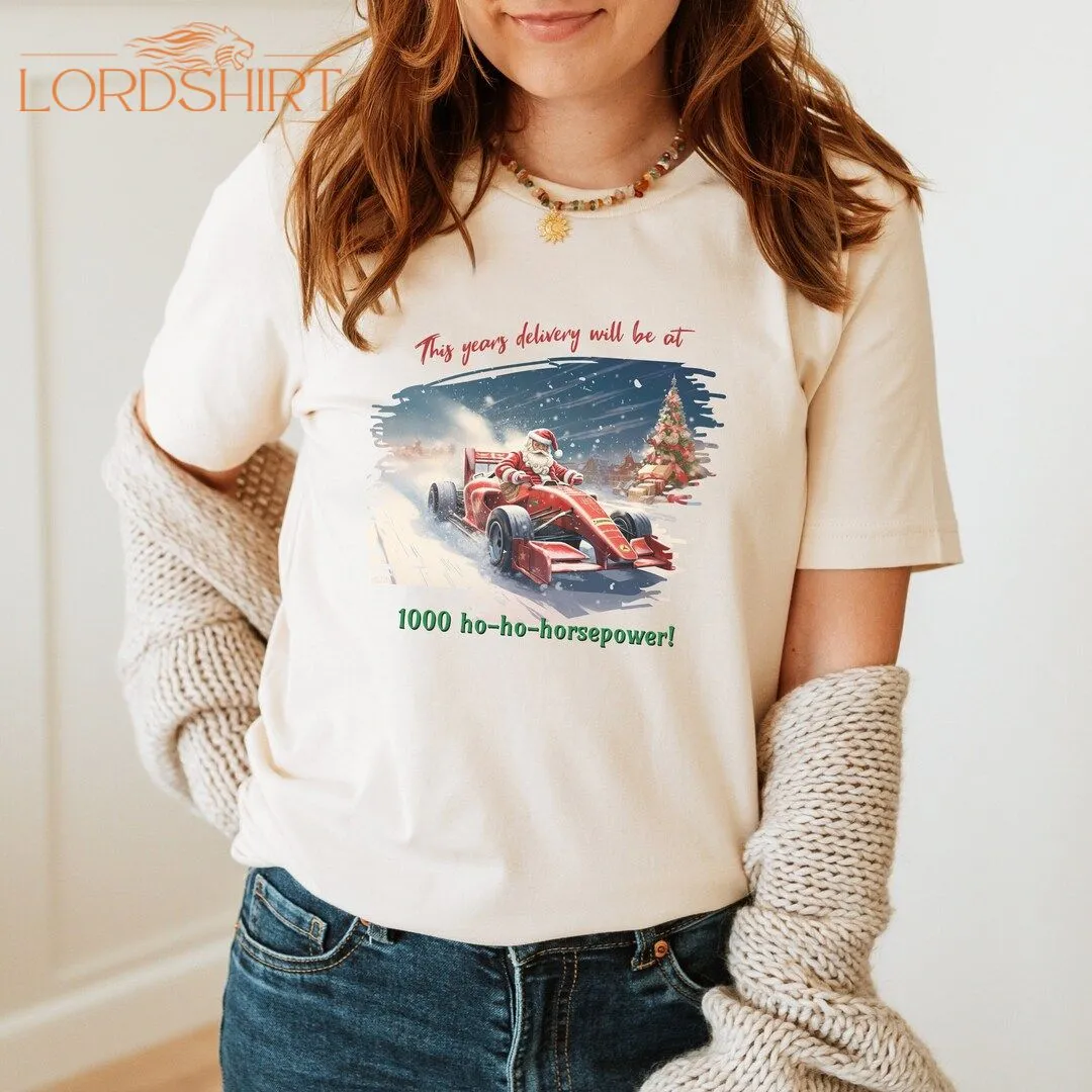 F1 CHRISTMAS TEE Christmas Formula 1 T Shirt Christmas F1