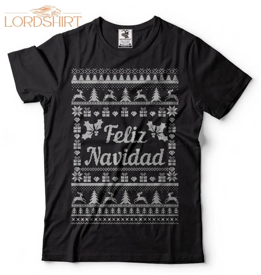 Feliz Navidad Christmas T-shirt Merry Christmas Tee Shirt Gift