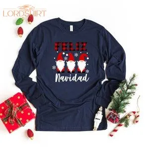 Feliz Navidad Shirt Christmas T-shirt Christmas Family